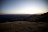 Golden Hour Fades Over Bay Area From Mount Diablo