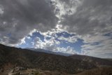 The Majestic Mountains under the Cumulus Clouds