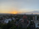 Sunset Scenery of Mexico City
