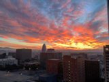 Sunset over the City