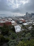 Cityscape View from Hilltop in San Francisco