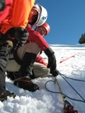 Helmets and Goggles on the Slopes