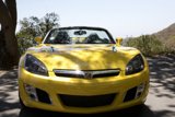 Golden Coupe on the Hills