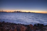Sunset over the City by the Water