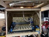 Factory Workshop with CNC Machine