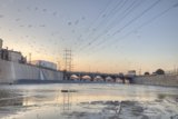 Sunset Over the LA River