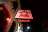 Red-Lit Restaurant in the Heart of Austin