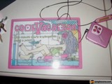 Pink Book with Woman's Image