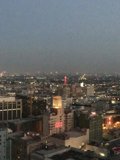 Nighttime View of Los Angeles Skyline