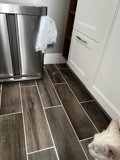 The White Feline and the Kitchen Floor
