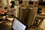 Computer Workstation in Laboratory