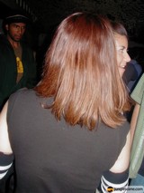 Red-Haired Beauty in Black