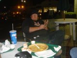 Enjoying a Late Night Snack