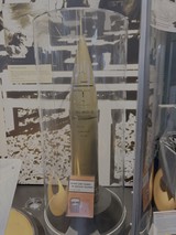 Nuclear Artillery Shell Museum Display Case