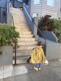 Halloween Anticipation on the Staircase