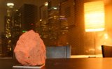 A Rock in the Urban Light