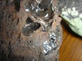 Rusty Rock with Metal Accents