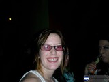 Smiling in the Dark with Glasses