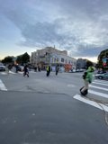 Busy Intersection in San Francisco
