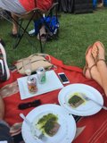 A Relaxing Picnic in Hancock Park