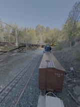 Heritage Railroad Journey Through Forest Bridge