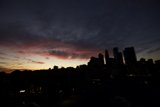 City Silhouette at Sunset