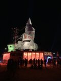 Illuminated Space Shuttle at the Empire Polo Club
