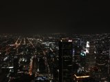 Urban Nightscape from High Above