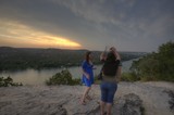 Friends Capture Sunset Magic Over Austin's Lake