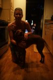 The Woman and her Canine Companion