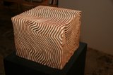 Waving Wood Sculpture