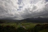Majestic Mountains under a Moody Sky