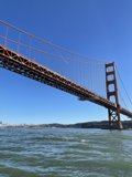 Iconic Golden Gate Bridge in San Francisco