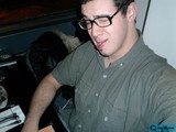 Green Shirt and Glasses