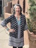 A Fashionable Lady in Santa Fe