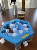 Playtime with a Penguin Toy