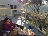 Relaxing on the Porch