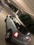 Mini Cooper in a Parking Garage