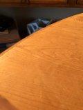 Rustic Wooden Table with White Decor