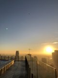 City Skyline at Sunset