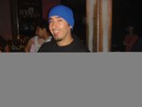 Blue Hat at the Bar