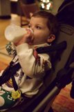 Baby's First Sip in Japan Town
