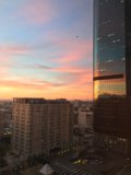 Cityscape Sunset from The Broad