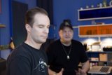 DJ Dan and His Fashionable Black T-Shirt