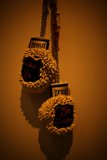 Twin Golden Hearts: An Artistic Embrace