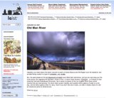 Old Man River Website on Display