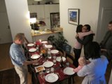 Chanukkah Dinner Party with Friends and Family