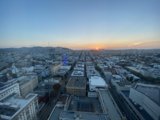 Urban Sunset in San Francisco