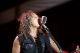 Kirk Hammett Rocking the Big Four Festival with his Signature Style