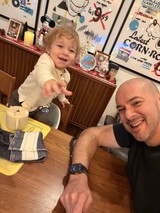 Father and Toddler Enjoying Quality Time Together